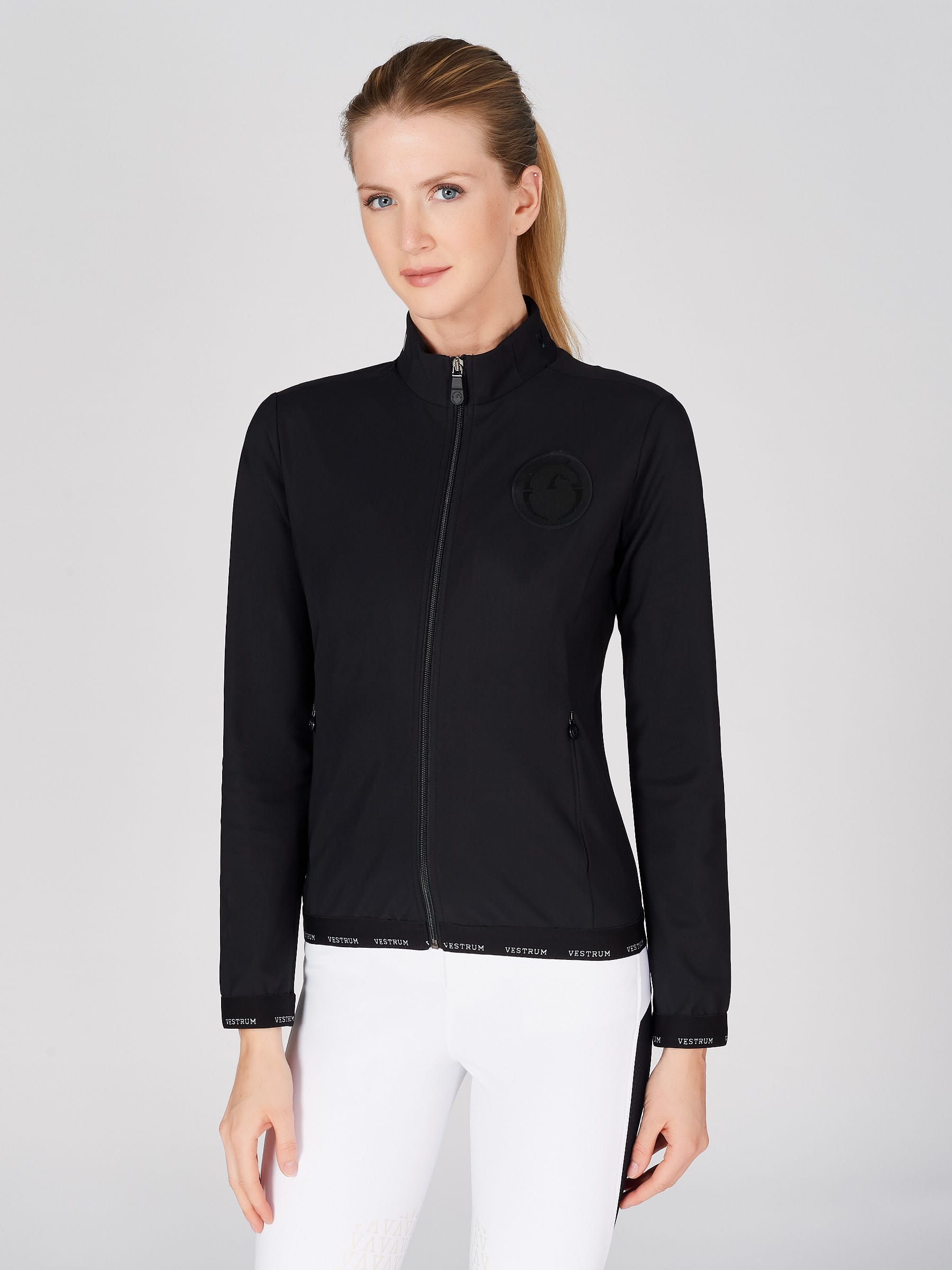 Vestrum ladies Navy Formia Warm Up Jacket