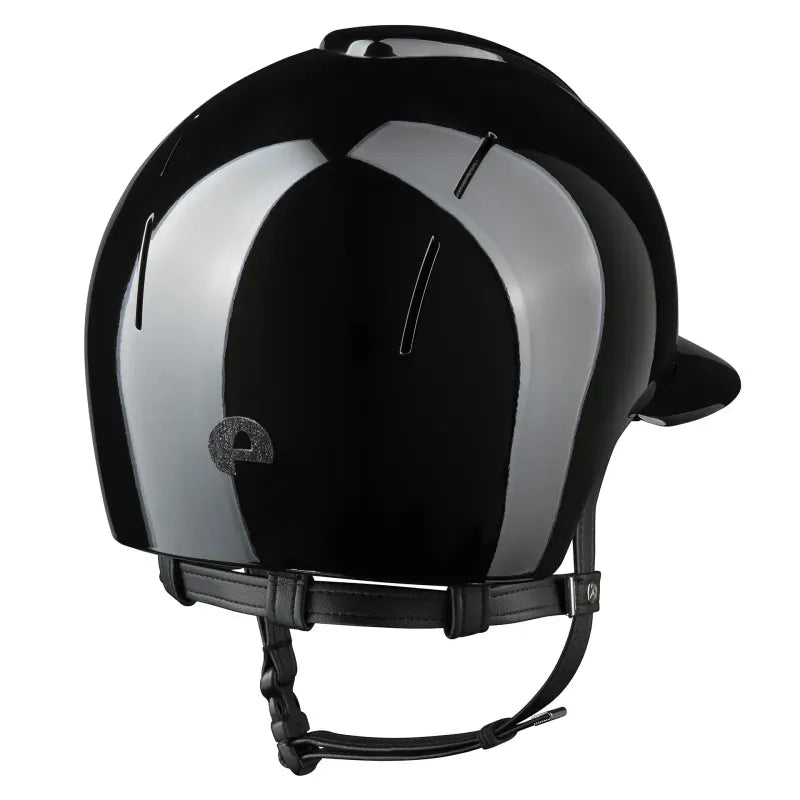 Kep Smart Nova Metal Polish Black Star Riding Helmet