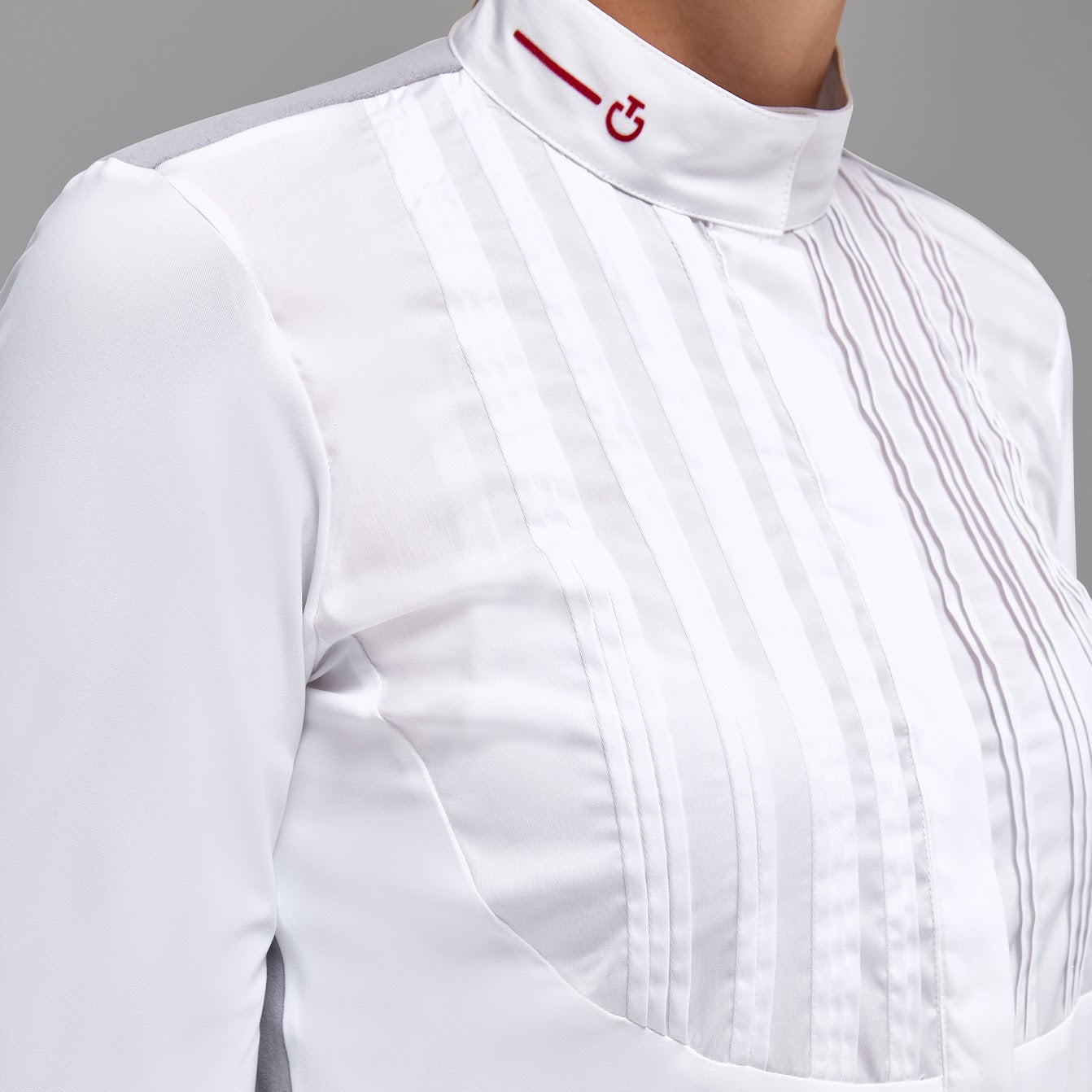 Cavalleria Toscana Revo Pleated Poplin L/S Show Shirt