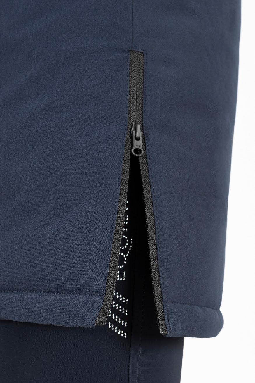 Equiline Womens Navy Citac Waterproof Coat