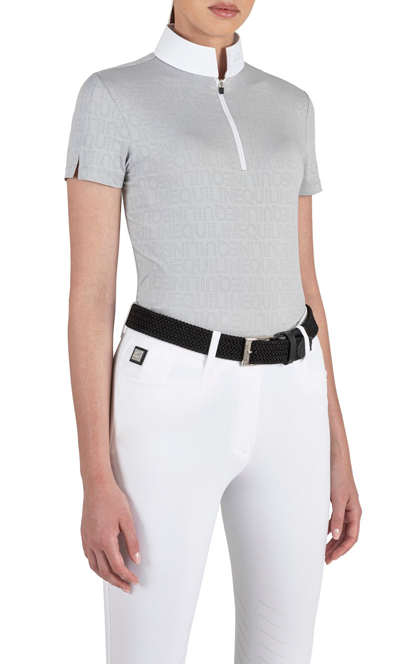 Equiline ladies Clarac Laser Cut S/S Show Shirt