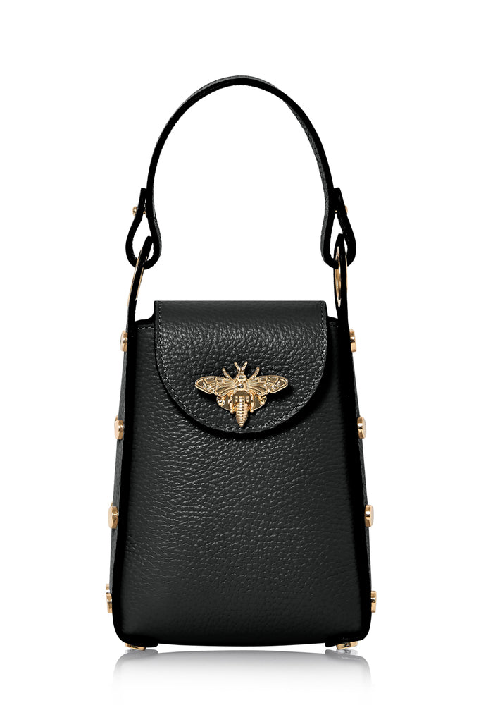 Leather Bee Bag