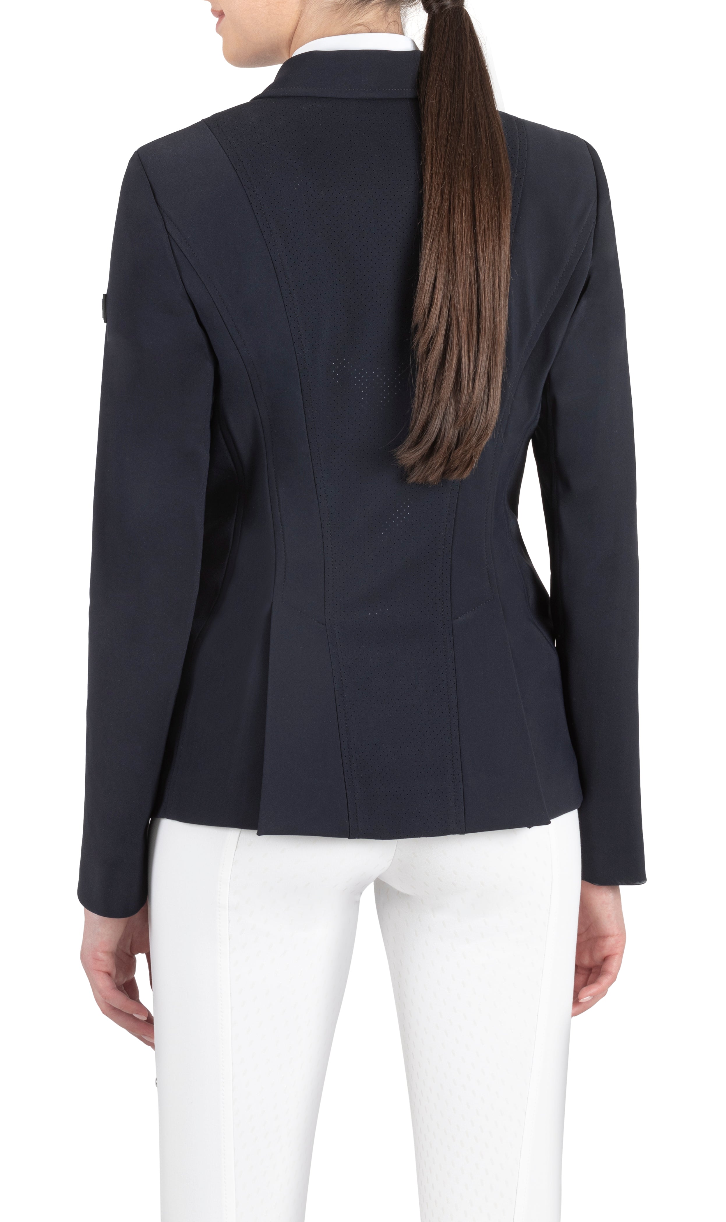 Equiline Cozy Navy Perforated Show Jacket