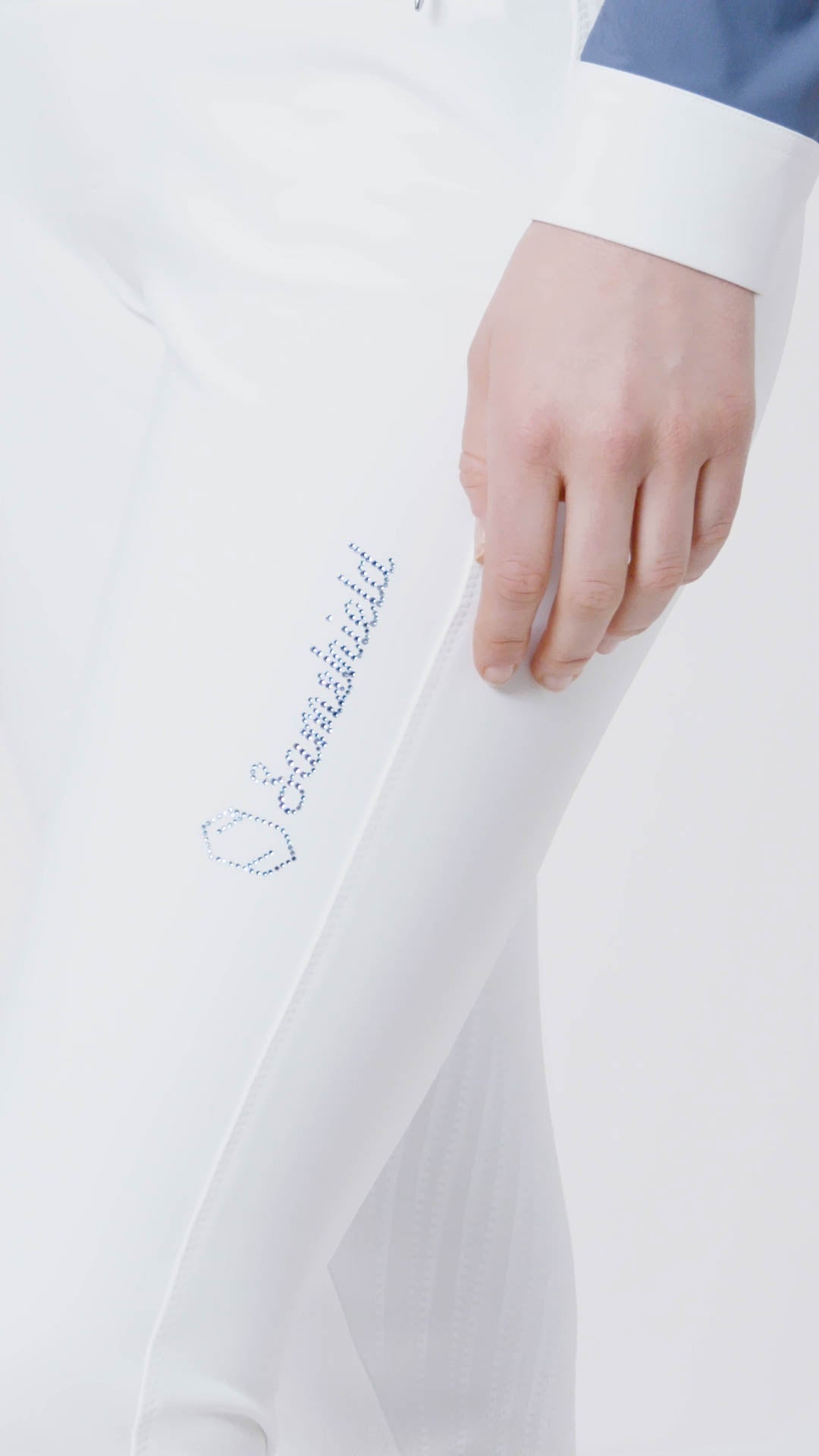 Samshield Adele White Knee Grip Breeches