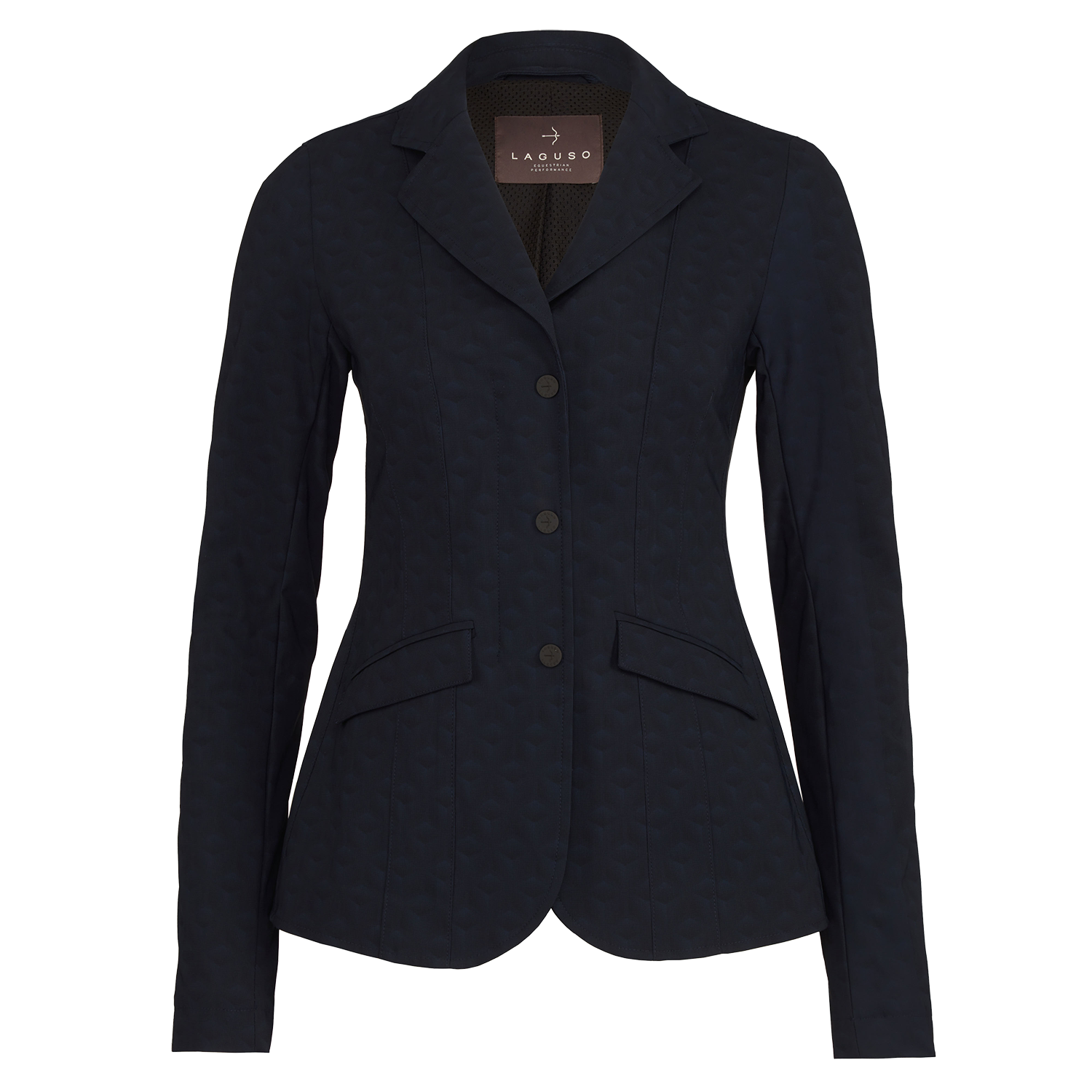 Laguso Navy Jane Tec Midi 3D Show Jacket