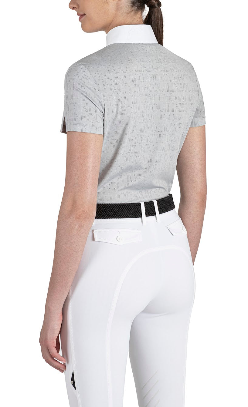 Equiline ladies Clarac Laser Cut S/S Show Shirt