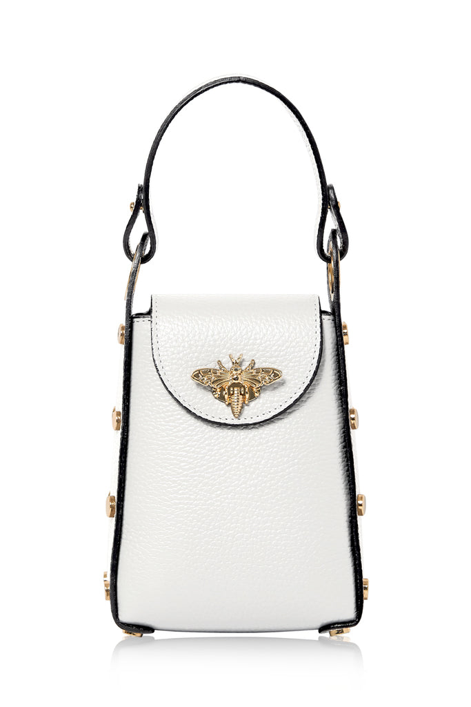 Leather Bee Bag