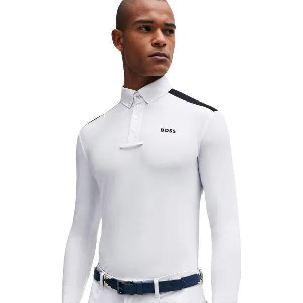Boss Equestrian Mens Nick Competition Shirt Sky Captain