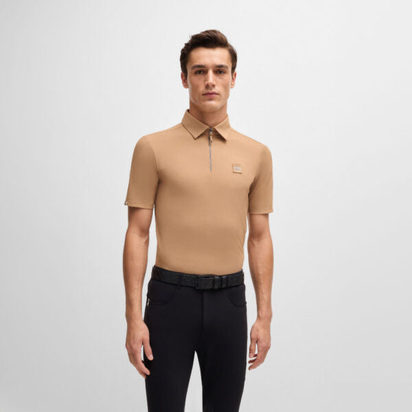 Boss Equestrian Noah Training Shirt Pique Camel