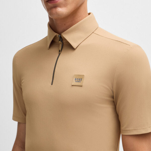 Boss Equestrian Noah Training Shirt Pique Camel