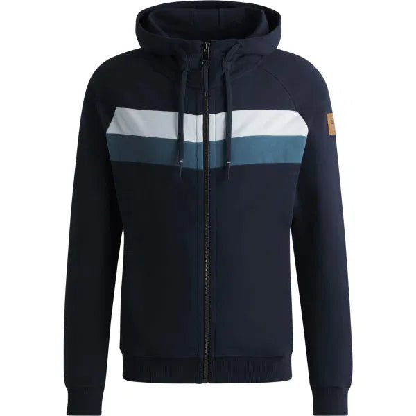 Boss Equestrian River Zip Hoodie Sky Captain