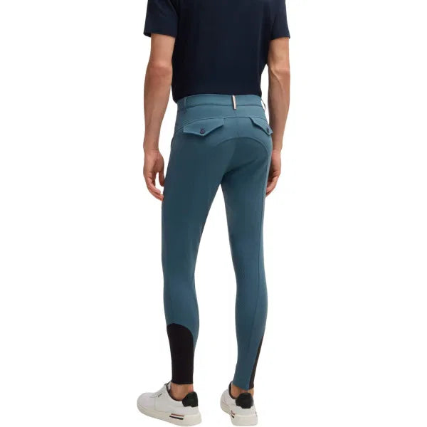 Boss Equestrian James knee Grip Breeches Northern Blue