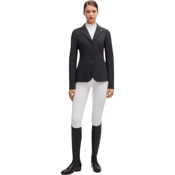 Boss Equestrian Anna Show Jacket Pinstripes Black