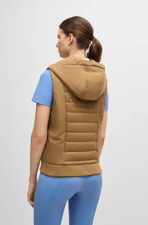 Boss Equestrian Fally Puffer Jacket Camel