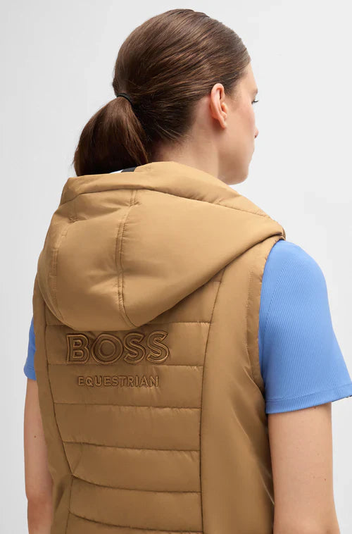 Boss Equestrian Fally Puffer Jacket Camel