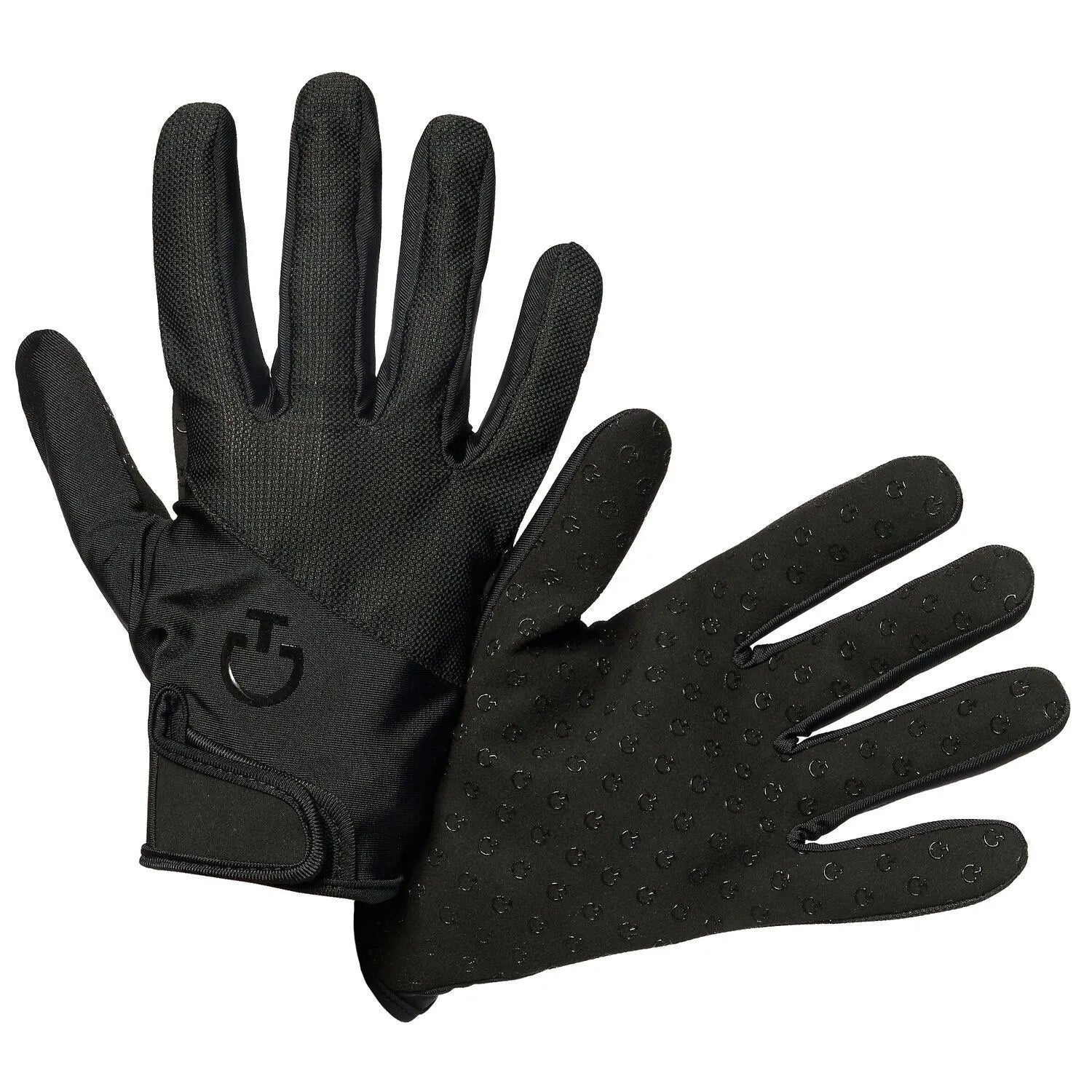 Cavalleria Toscana Mesh Grip Gloves Black