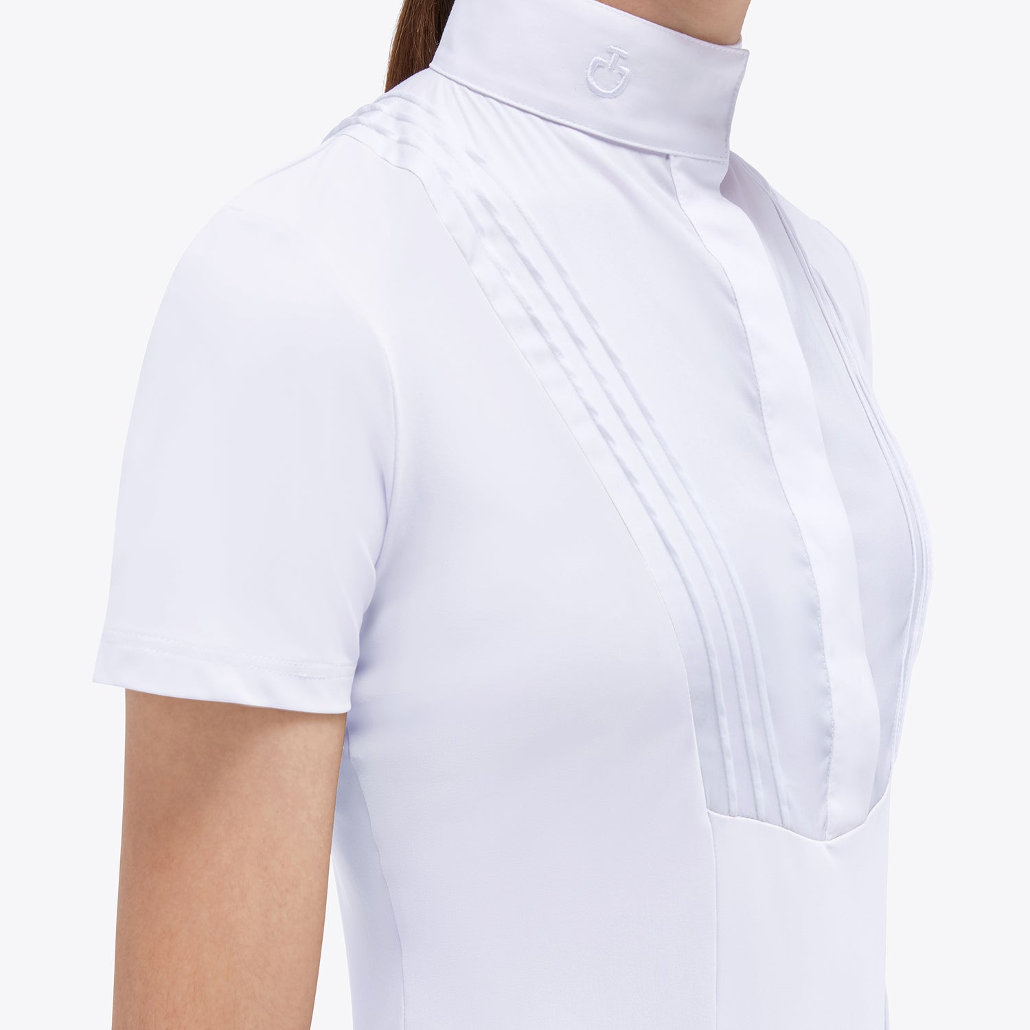 Cavalleria Toscana Kids S/S Jersey Competition Shirt W/Bib