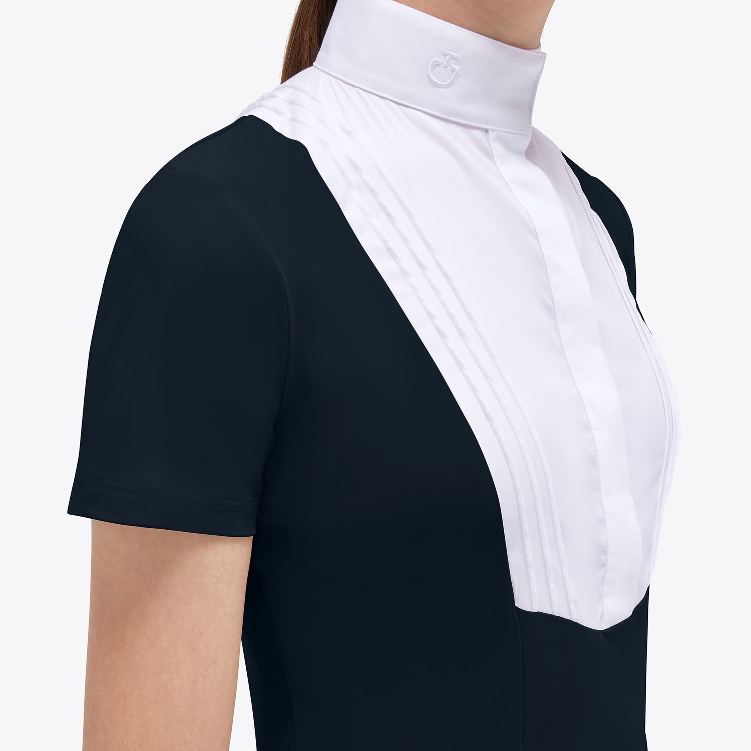 Cavalleria Toscana Kids S/S Jersey Competition Shirt W/Bib