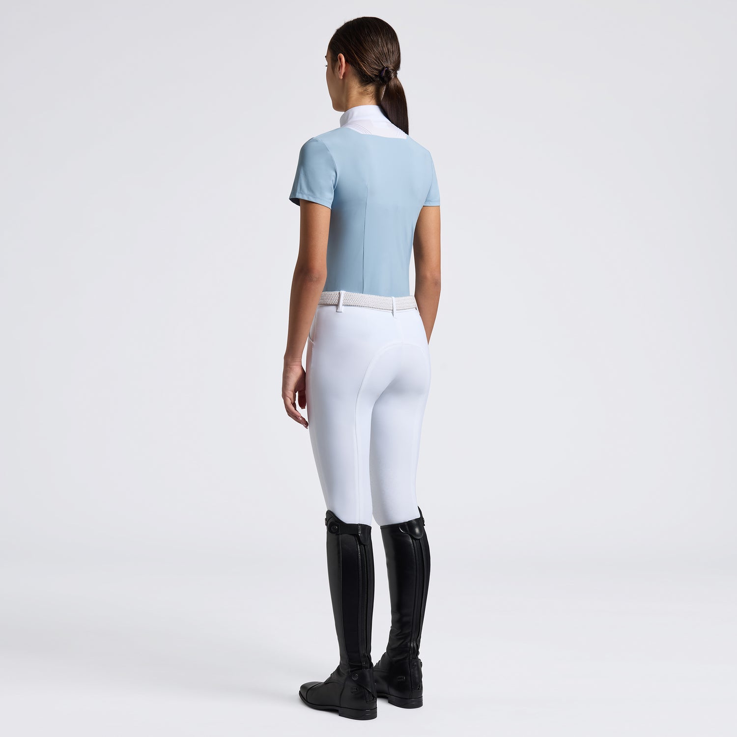 Cavalleria Toscana Kids S/S Jersey Competition Shirt W/Bib