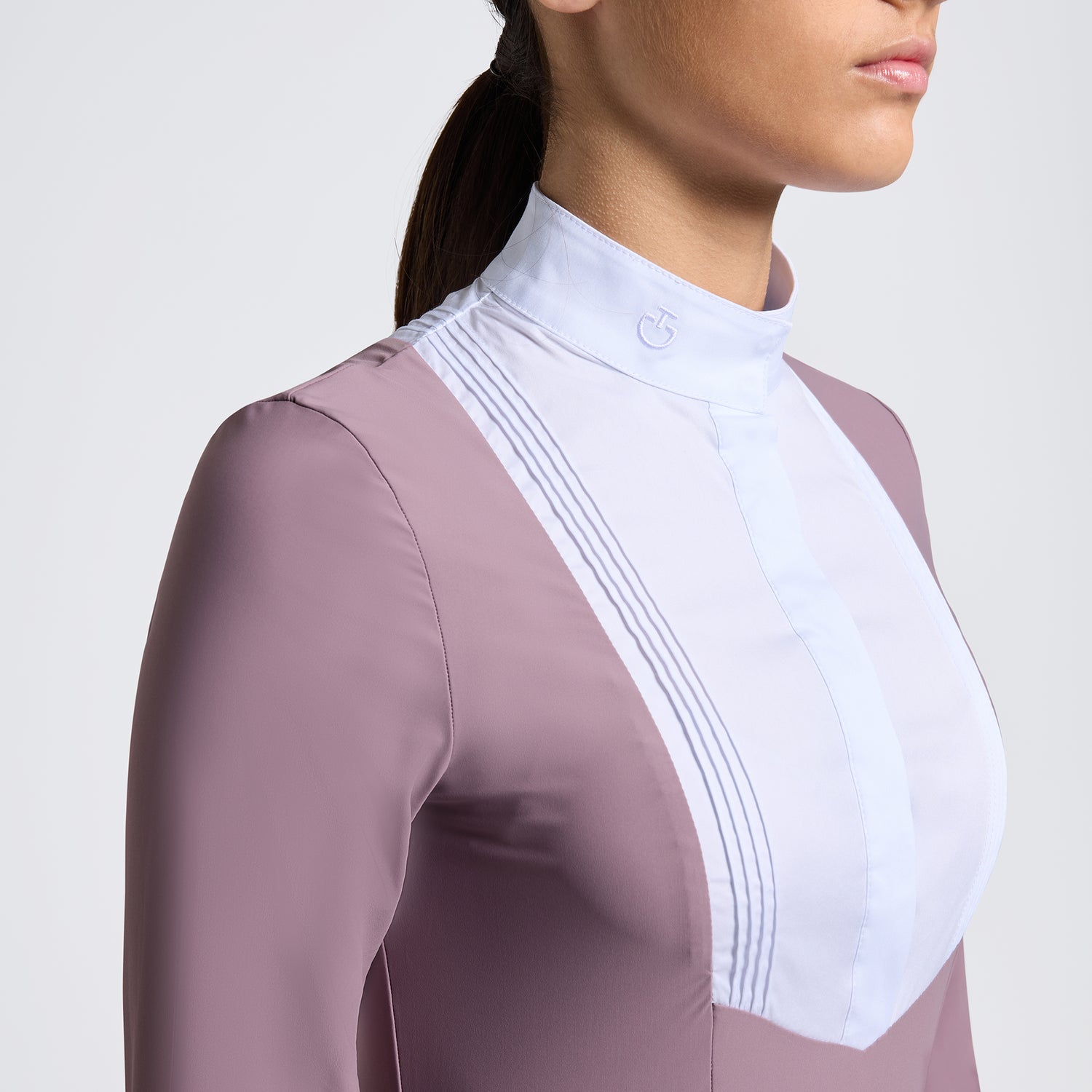 Cavalleria Toscana Kids L/S Jersey Competition Shirt W/Bib