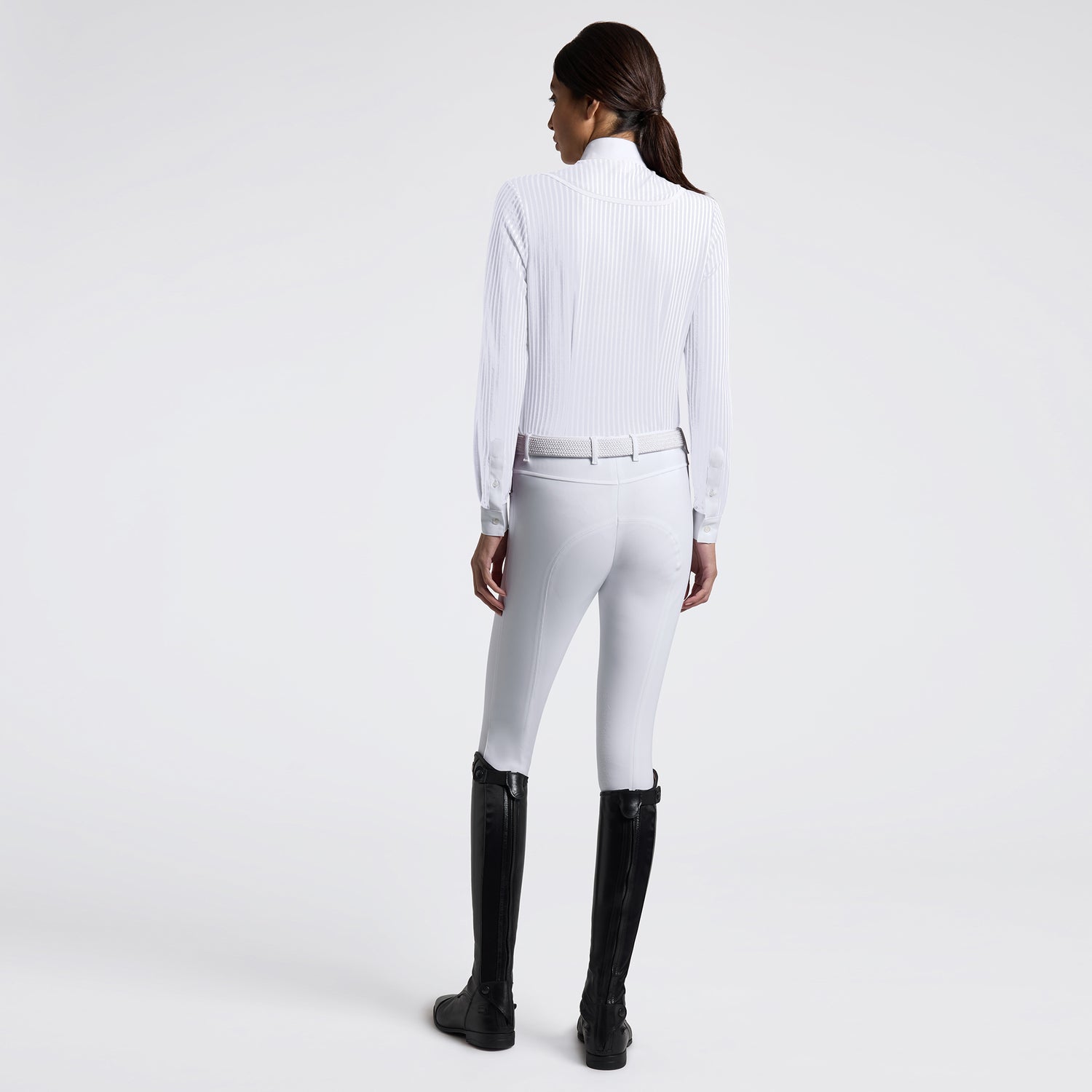 Cavalleria Toscana L/S Stripes Competition Shirt