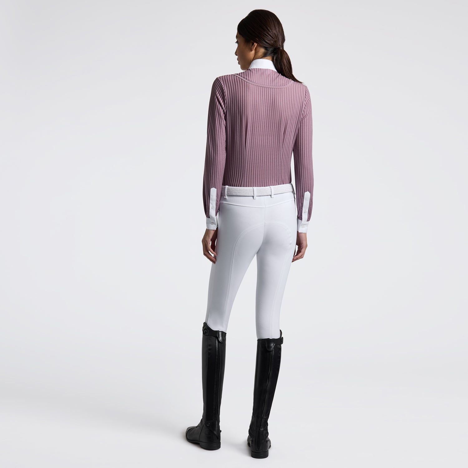 Cavalleria Toscana L/S Stripes Competition Shirt