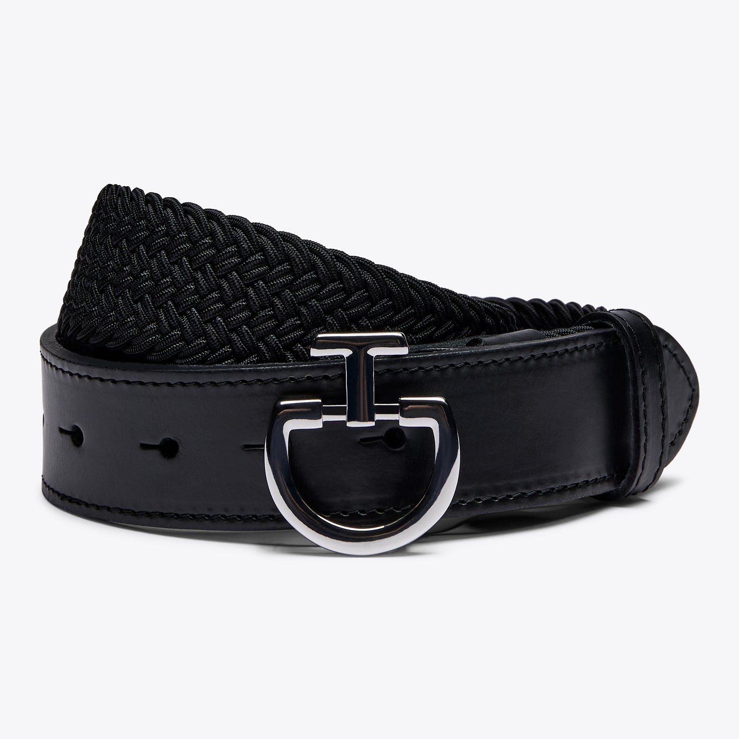 Cavalleria Toscana Mens Elastic Belt CT Clasp