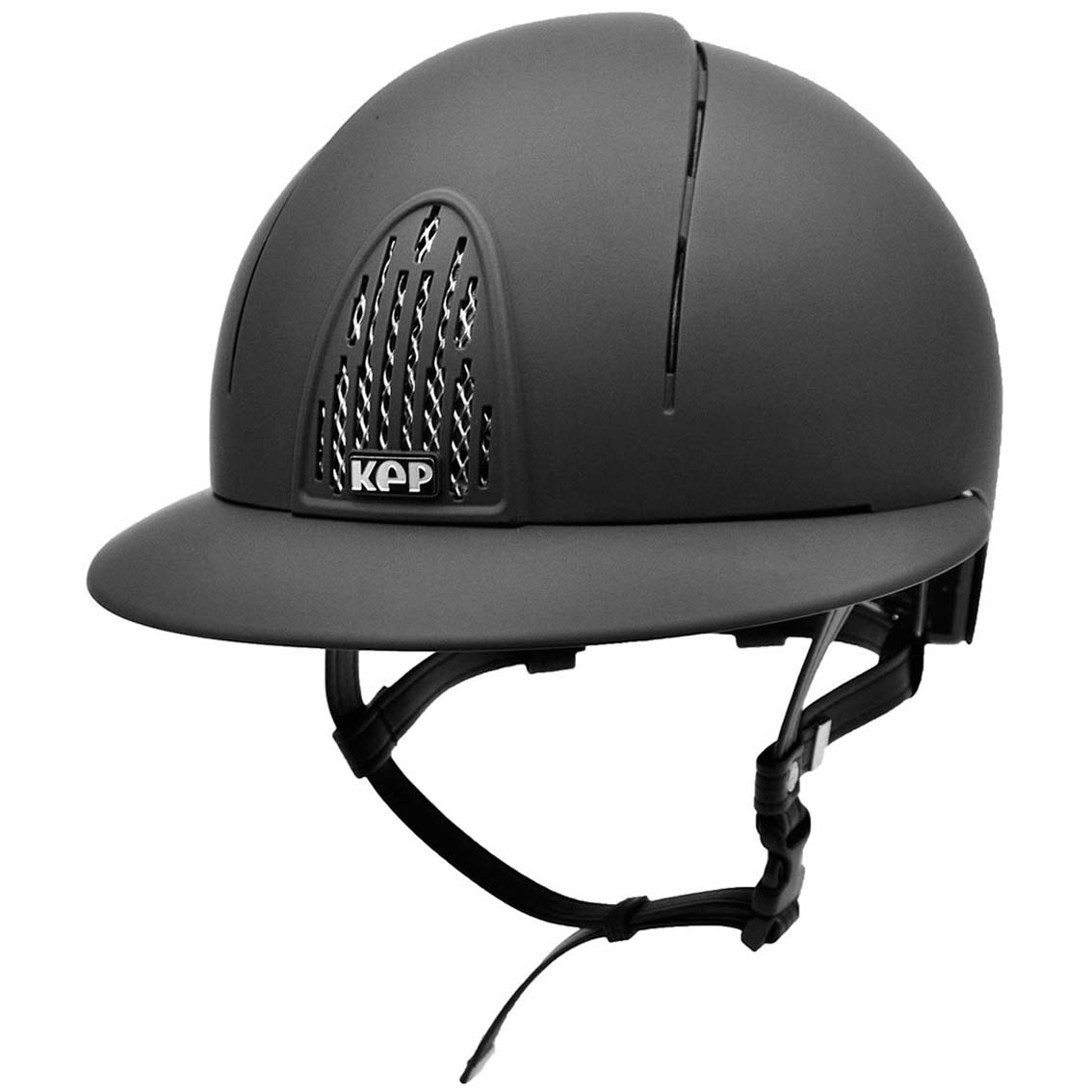 Kep Smart Matt Black Polo Visor
