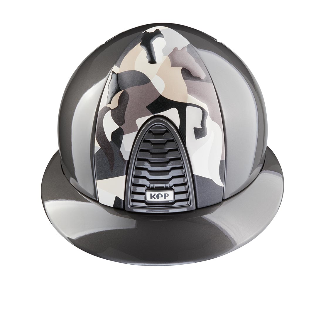 Kep Cromo 2 Vikings Grey Polish Riding Hat