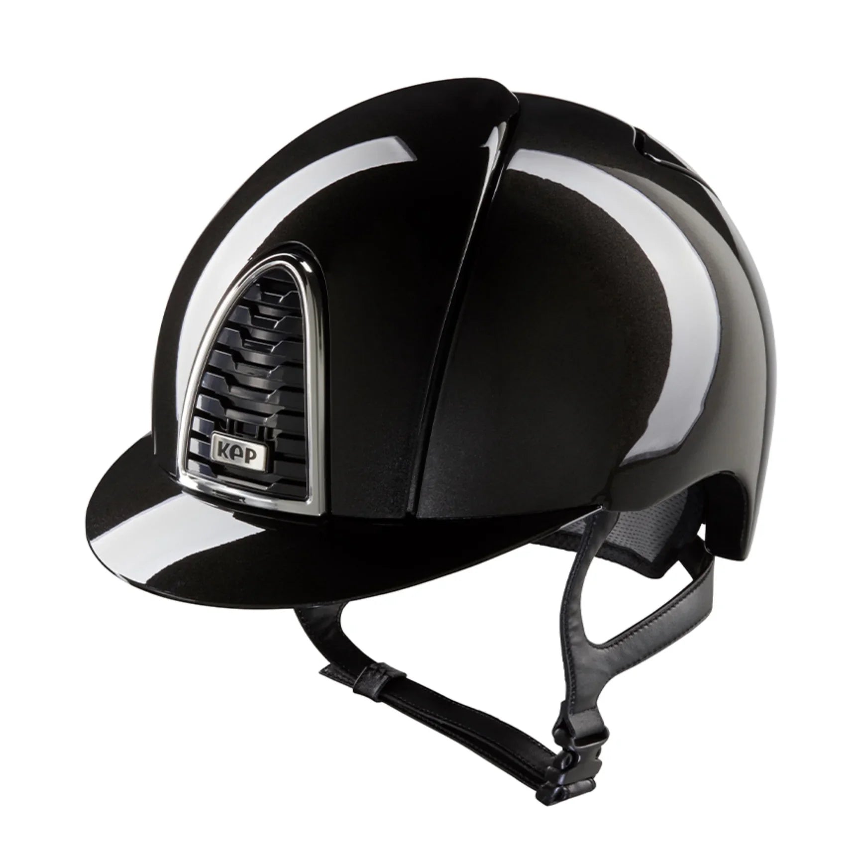 KEP Cromo 2.0 Shine Riding Hat - Black