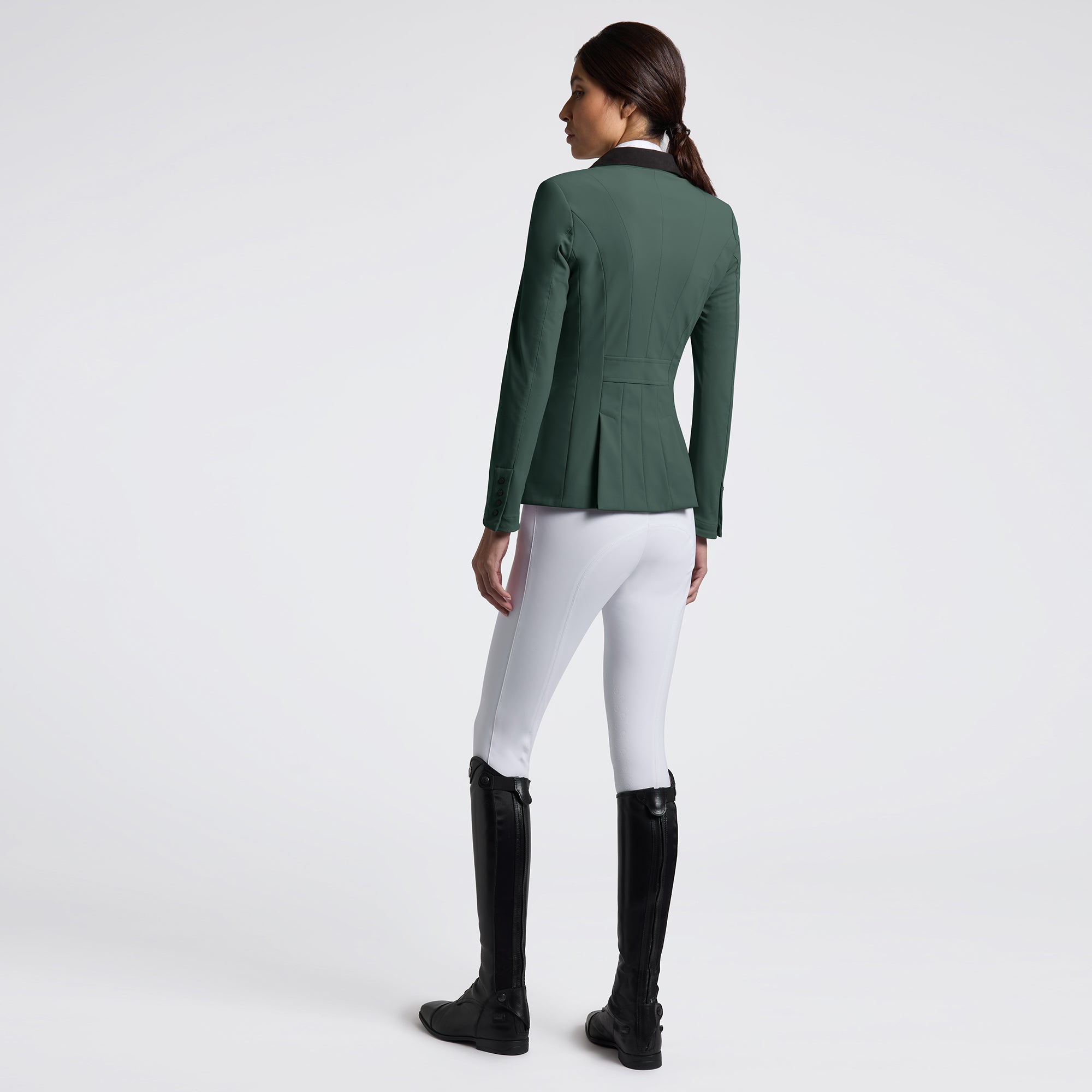 Elevate your riding experience with the Cavalleria Toscana GP Zip Riding Jacket. Designed for both style and performance, this jacket offers a sleek fit and breathable fabric to keep you comfortable during every ride. Its practical zip closure ensures easy wear, while the refined design adds a touch of elegance to your equestrian wardrobe. Perfect for riders seeking a blend of functionality and sophistication.