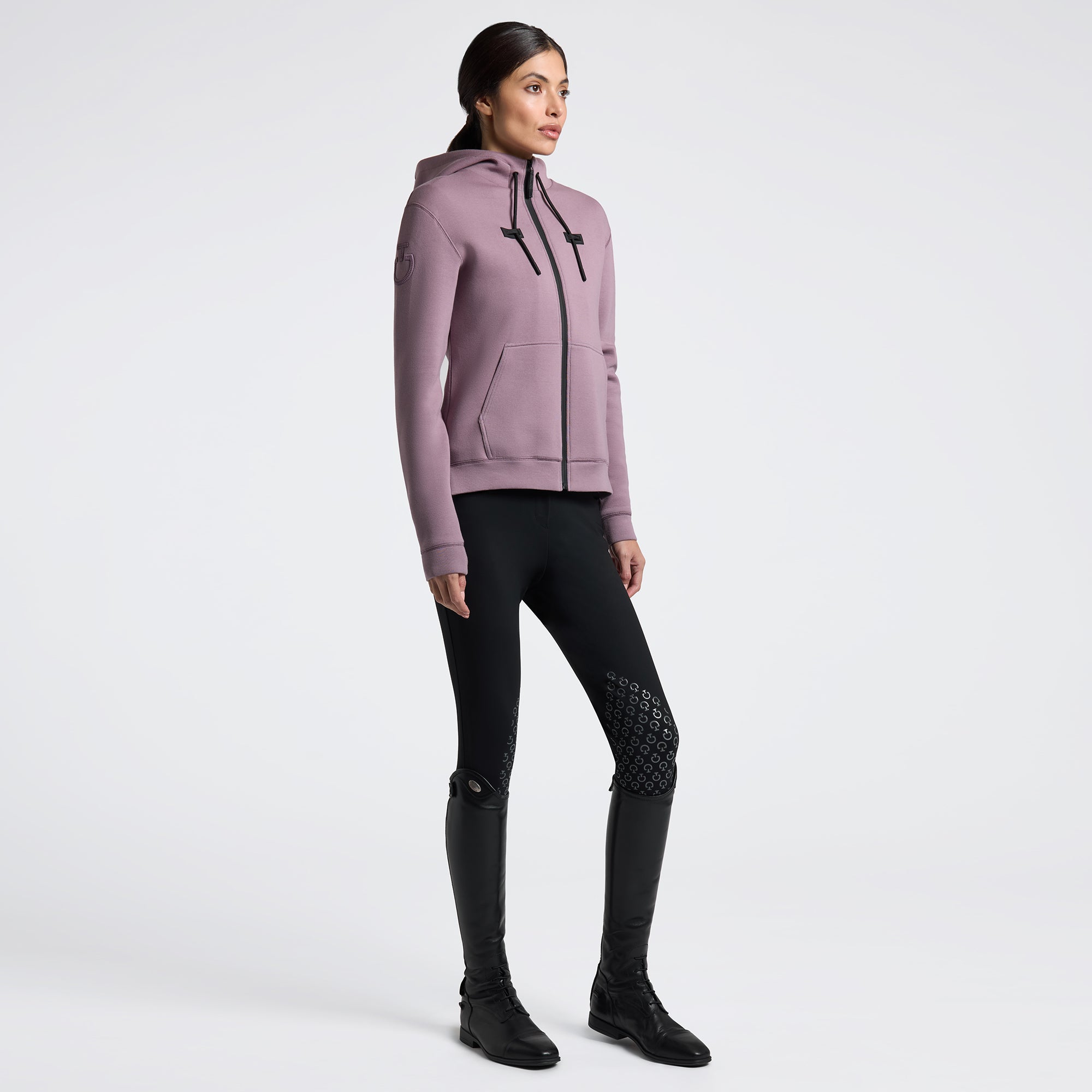 Cavalleria Toscana Cotton Zip Hoodie
