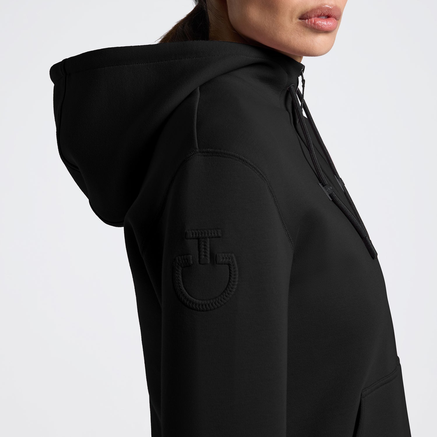 Cavalleria Toscana Cotton Zip Hoodie