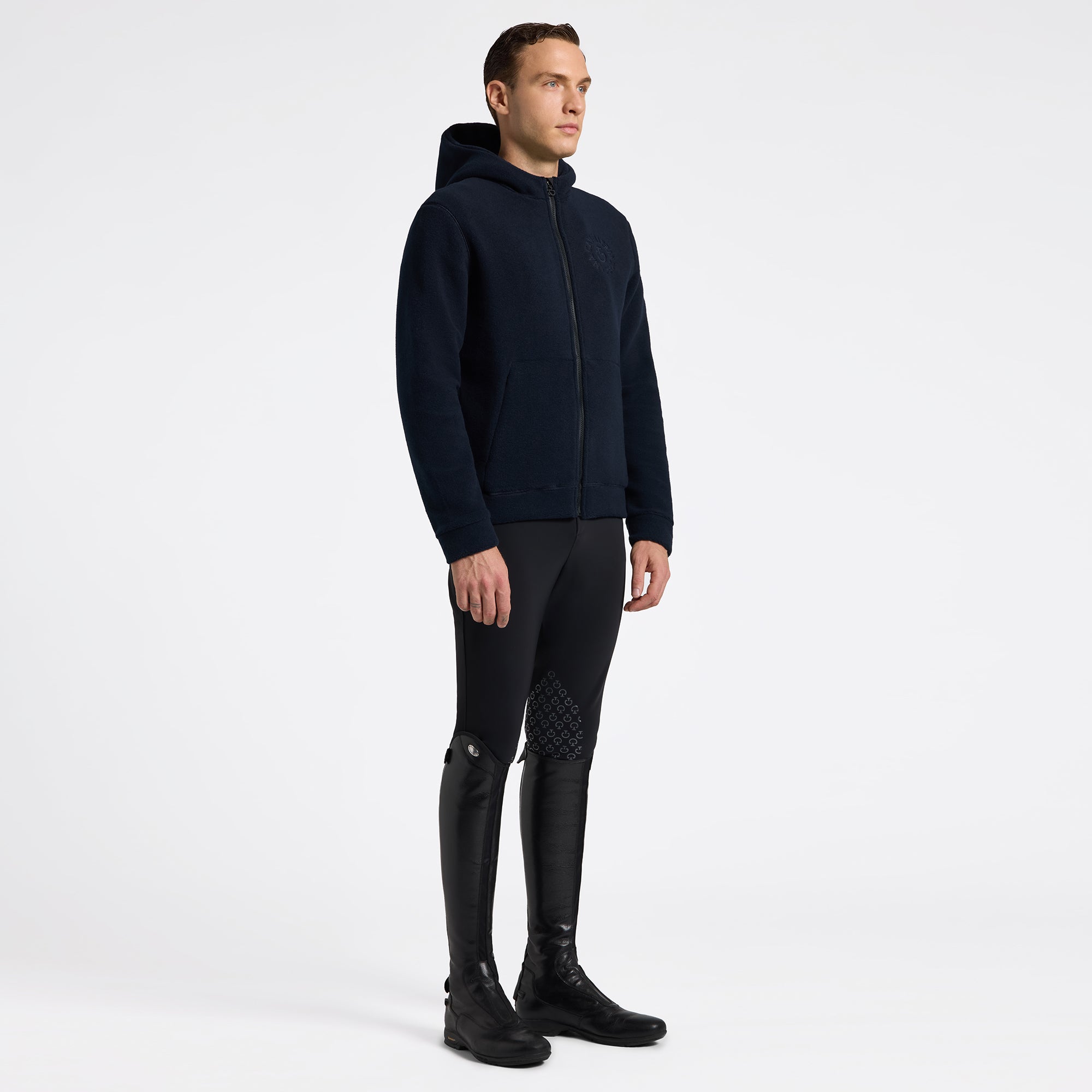 Cavalleria Toscana Fleece Zip Hoddie