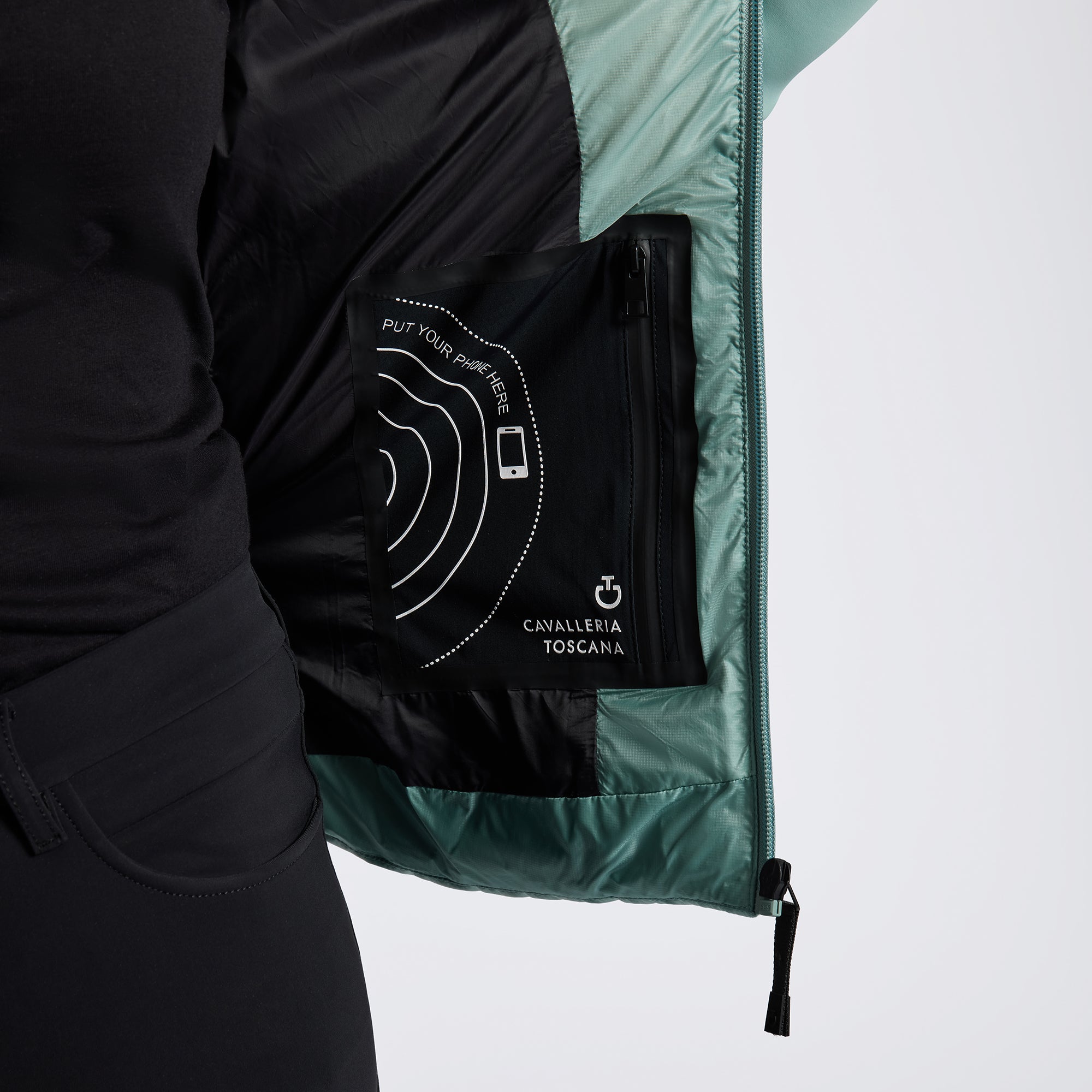 Cavalleria Toscana Hooded Down Padded Nylon Vest