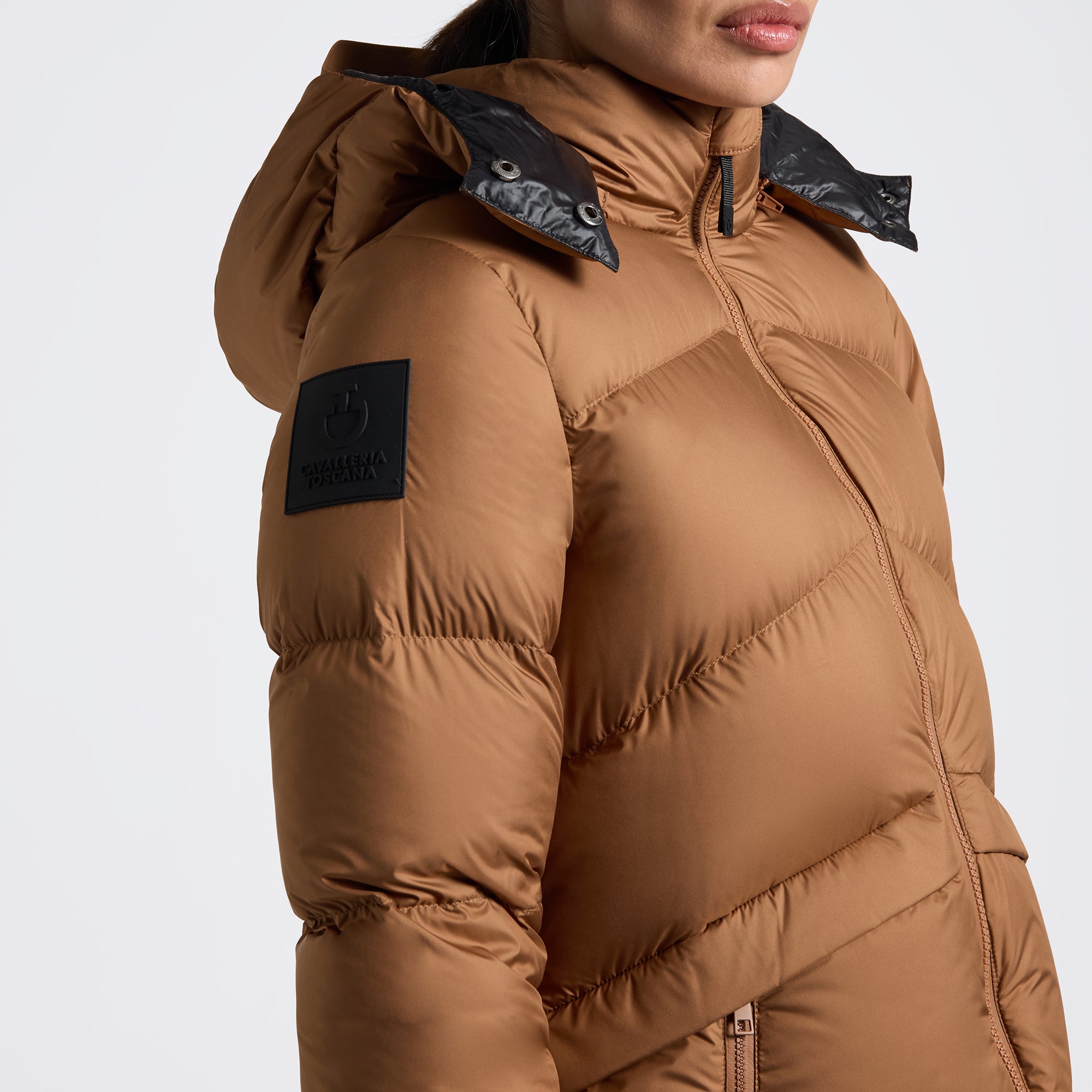 Cavalleria Toscana Hooded Down padded Nylon Parka