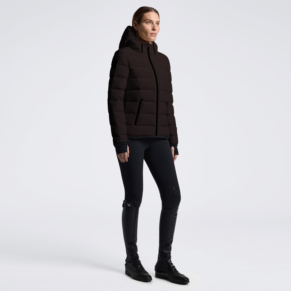 Cavalleria Toscana Puffer Down Jacket - Expresso
