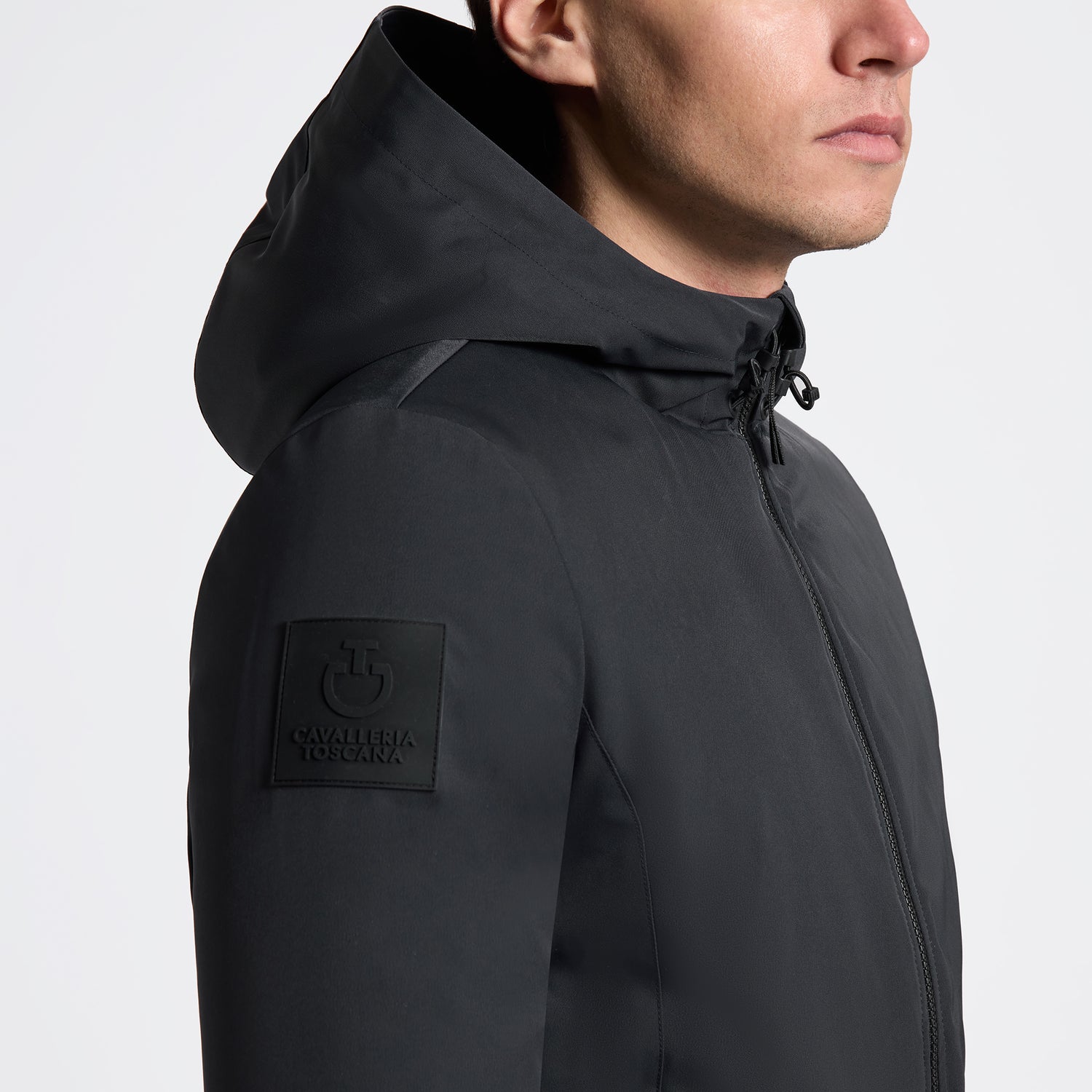 Cavalleria Toscana Mens Nylon Bomber Jacket