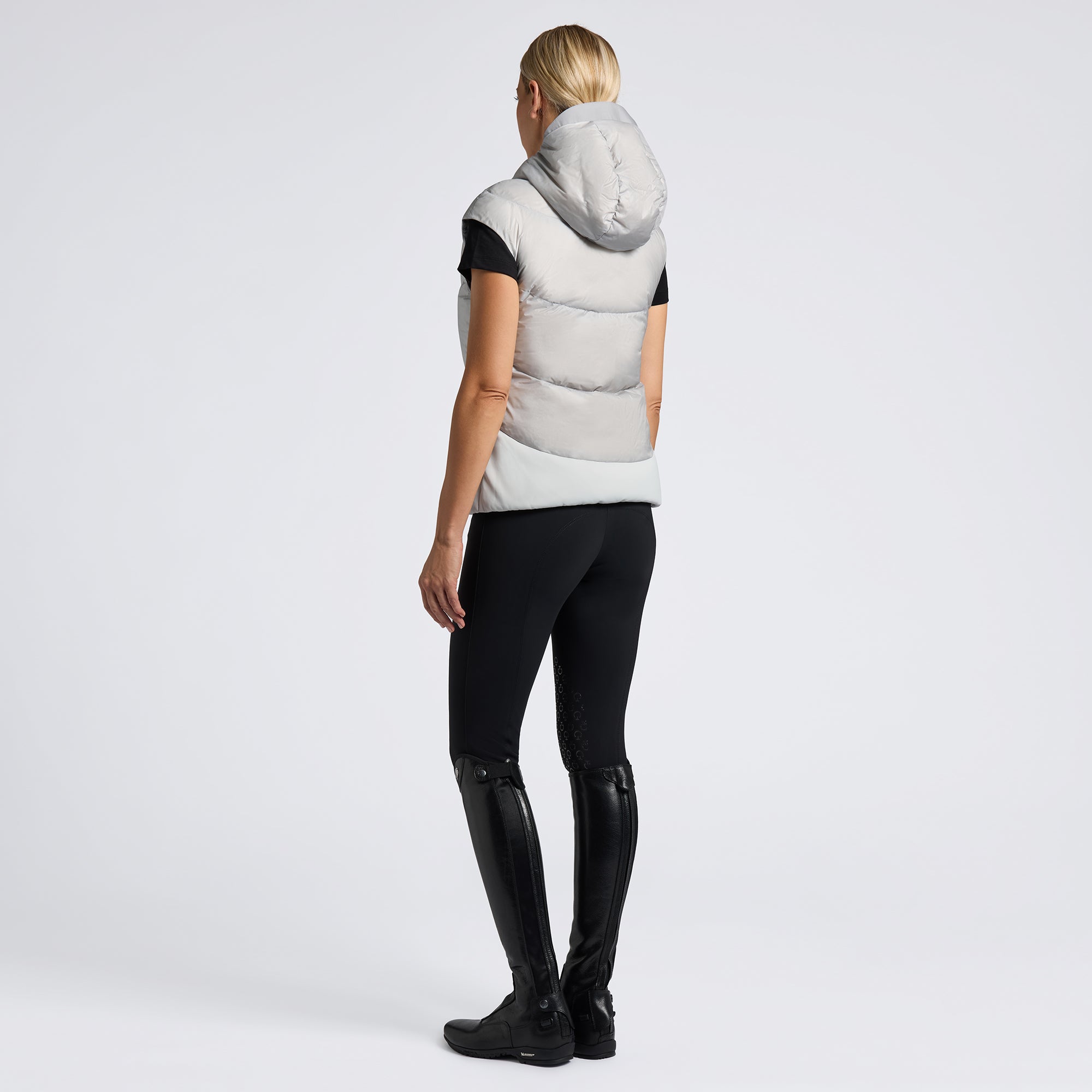 Cavalleria Toscana Hooded Down Padded Nylon Vest