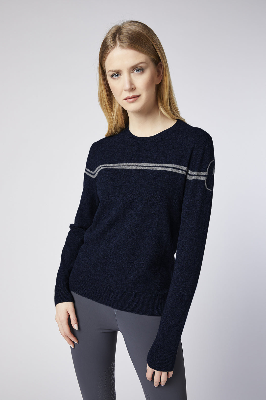 Vestrum Prantach Women’s Round Neck Stripe Jumper