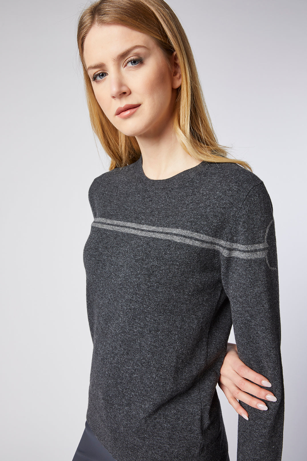 Vestrum Prantach Women’s Round Neck Stripe Jumper