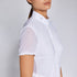 Cavalleria Toscana Polka Dot Mesh White Shirt Sleeve Competition Shirt