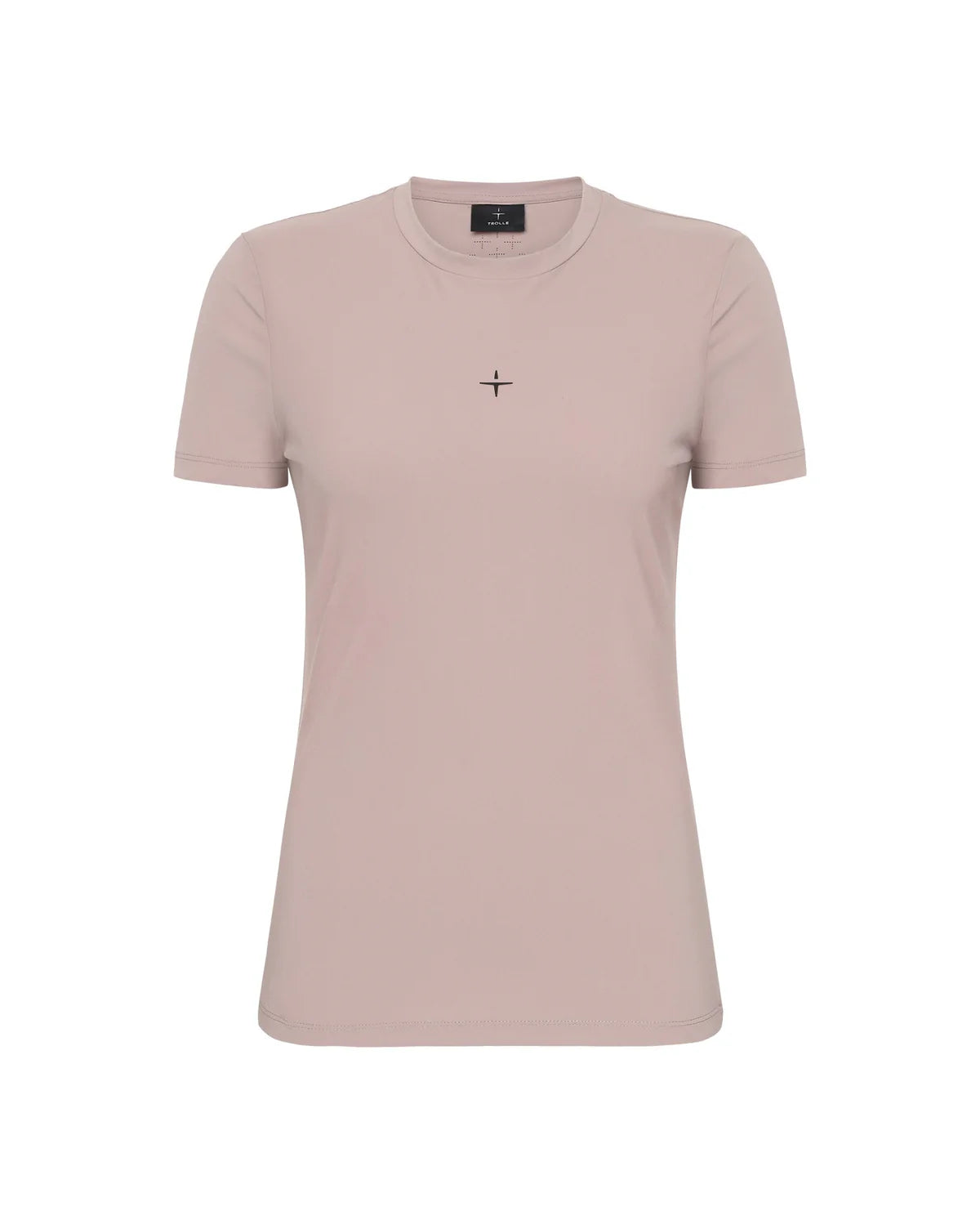Trolle Athl Perforated T-shirt in Faded Rose