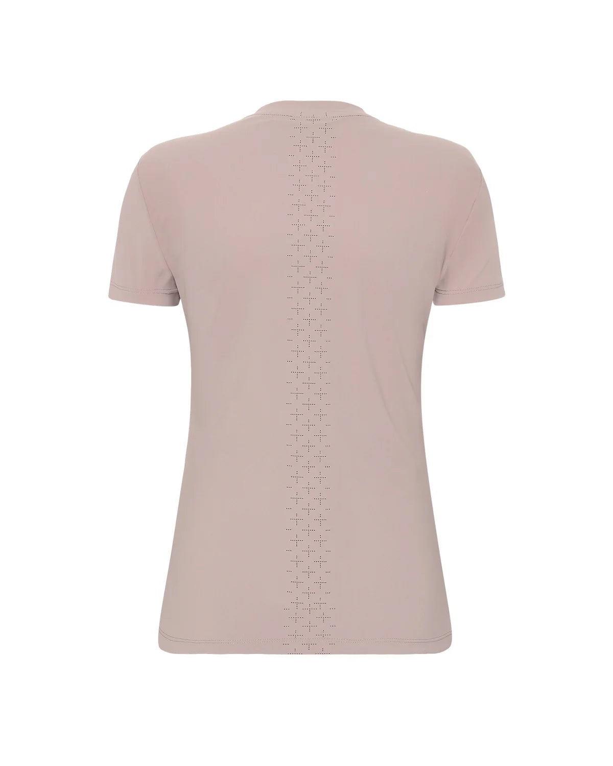 Trolle Athl Perforated T-shirt in Faded Rose
