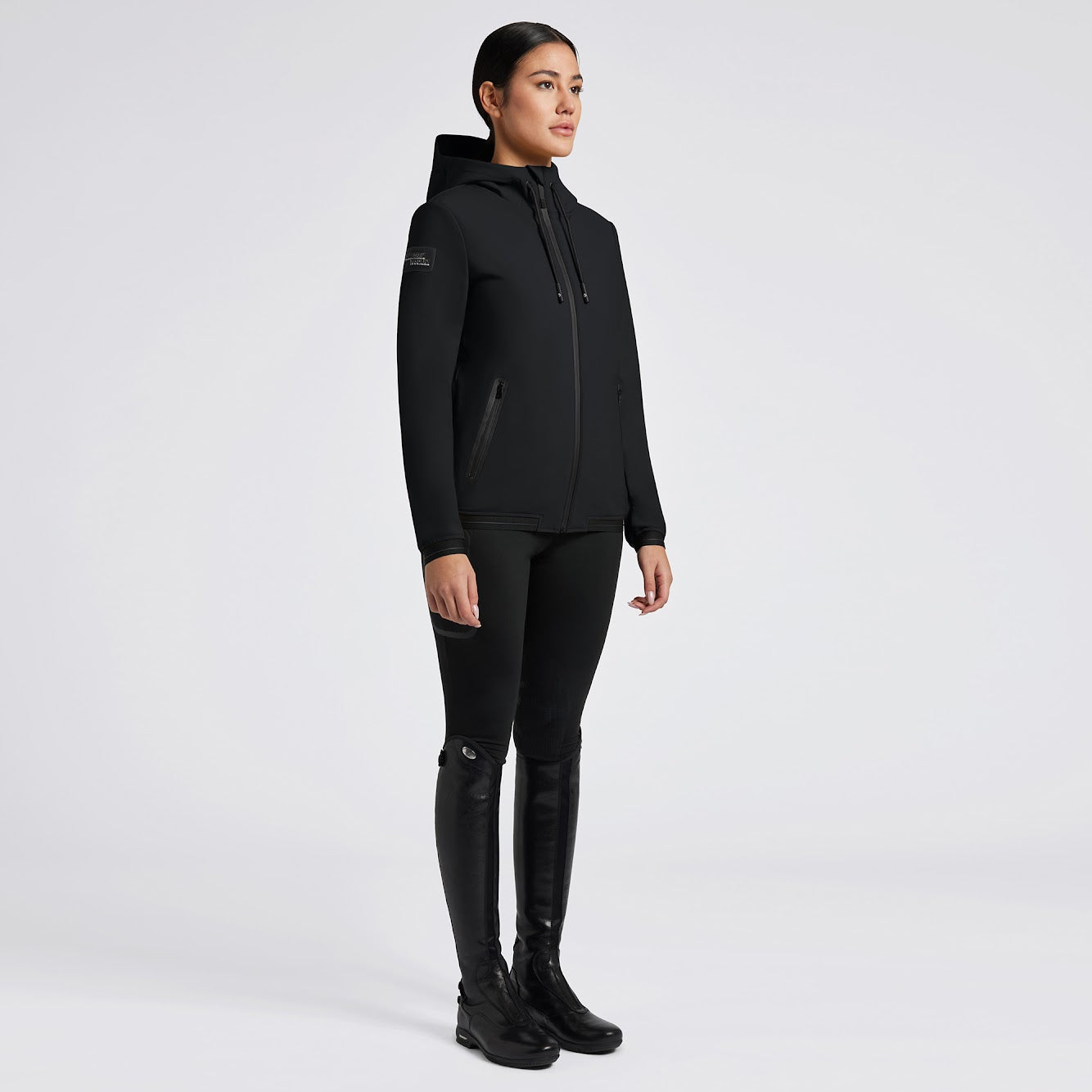 Cavalleria Toscana Thermal Hooded Performance Softshell Jacket