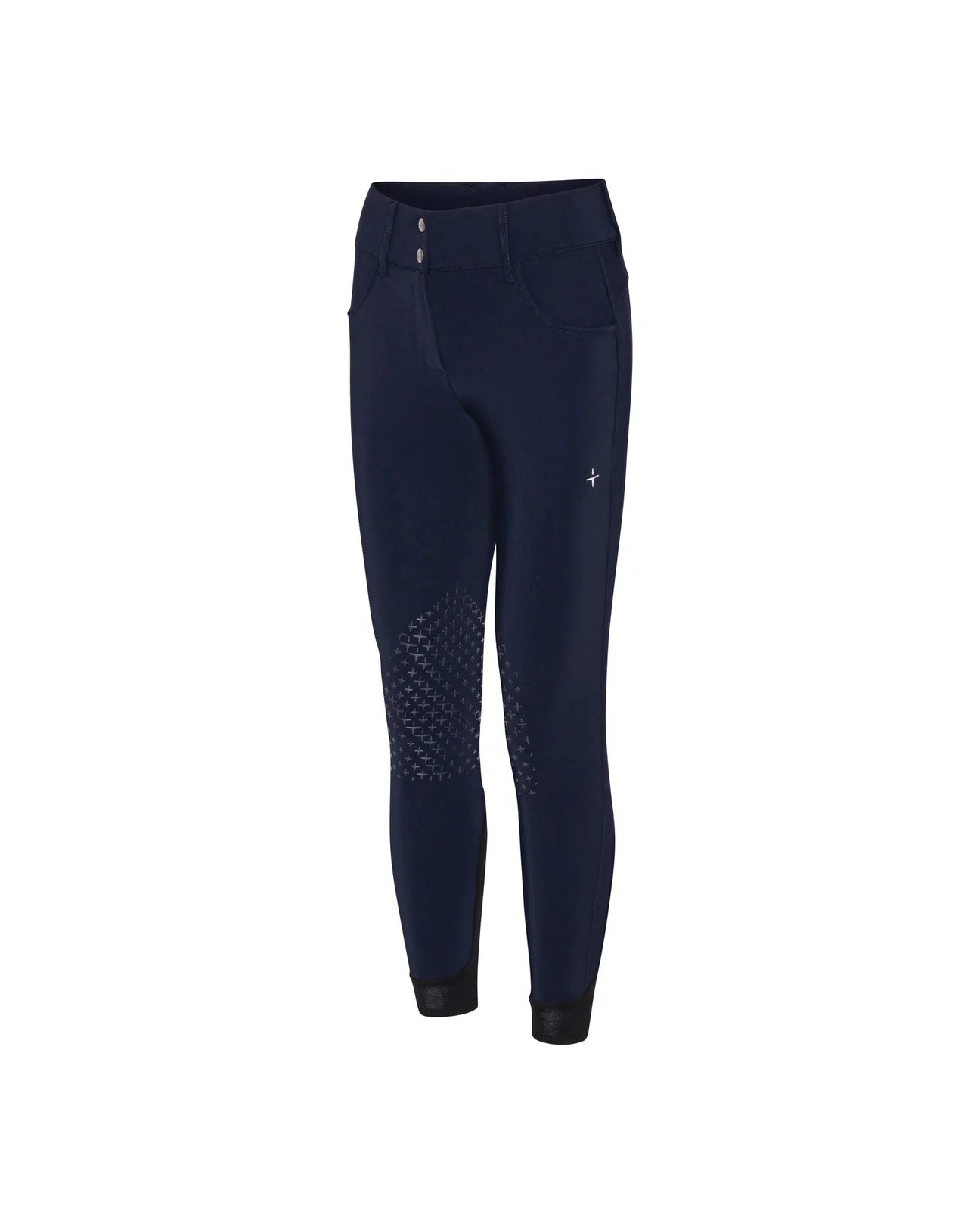 Trolle Athlete High Waist Breeches Knee Grip Navy