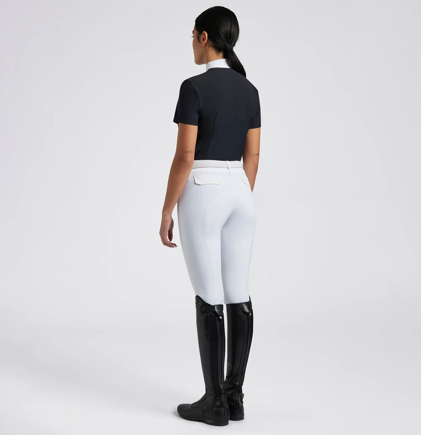 Cavalleria Toscana Heat Sealed Perforated Bib S/S Competition Shirt