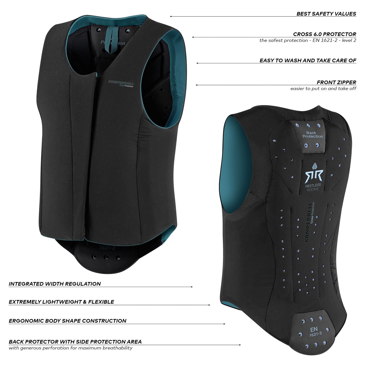 Komperdell Junior Ballistic Flex Fit Vest