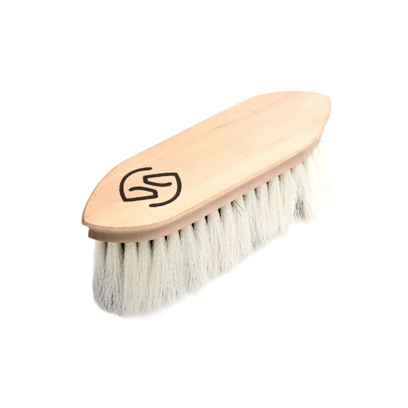 Trust Super horse grooming Soft Body Brush - Wood/White