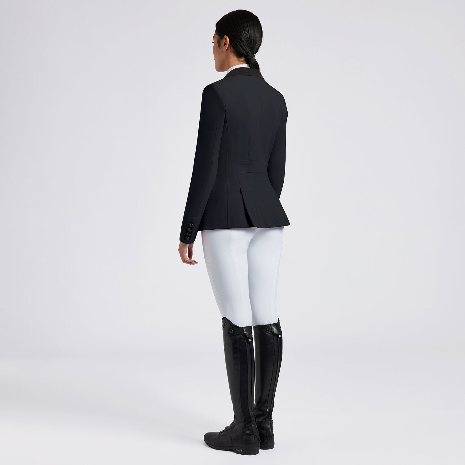 Cavalleria Toscana GP Riding Jacket with Buttons Navy